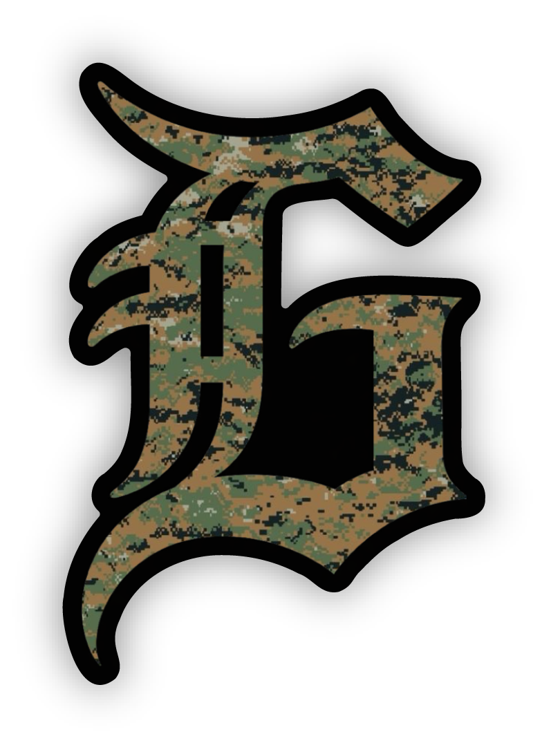 Vinyl MARPAT "G" 3" sticker