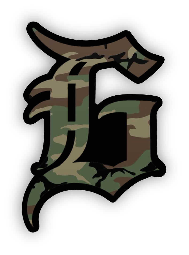 Vinyl M81 "G" sticker 3"
