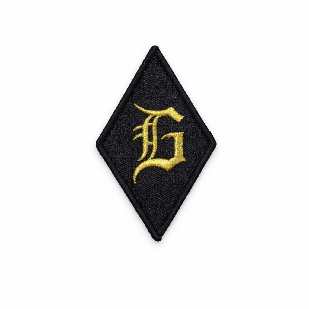 Gold "G" Diamond Patch