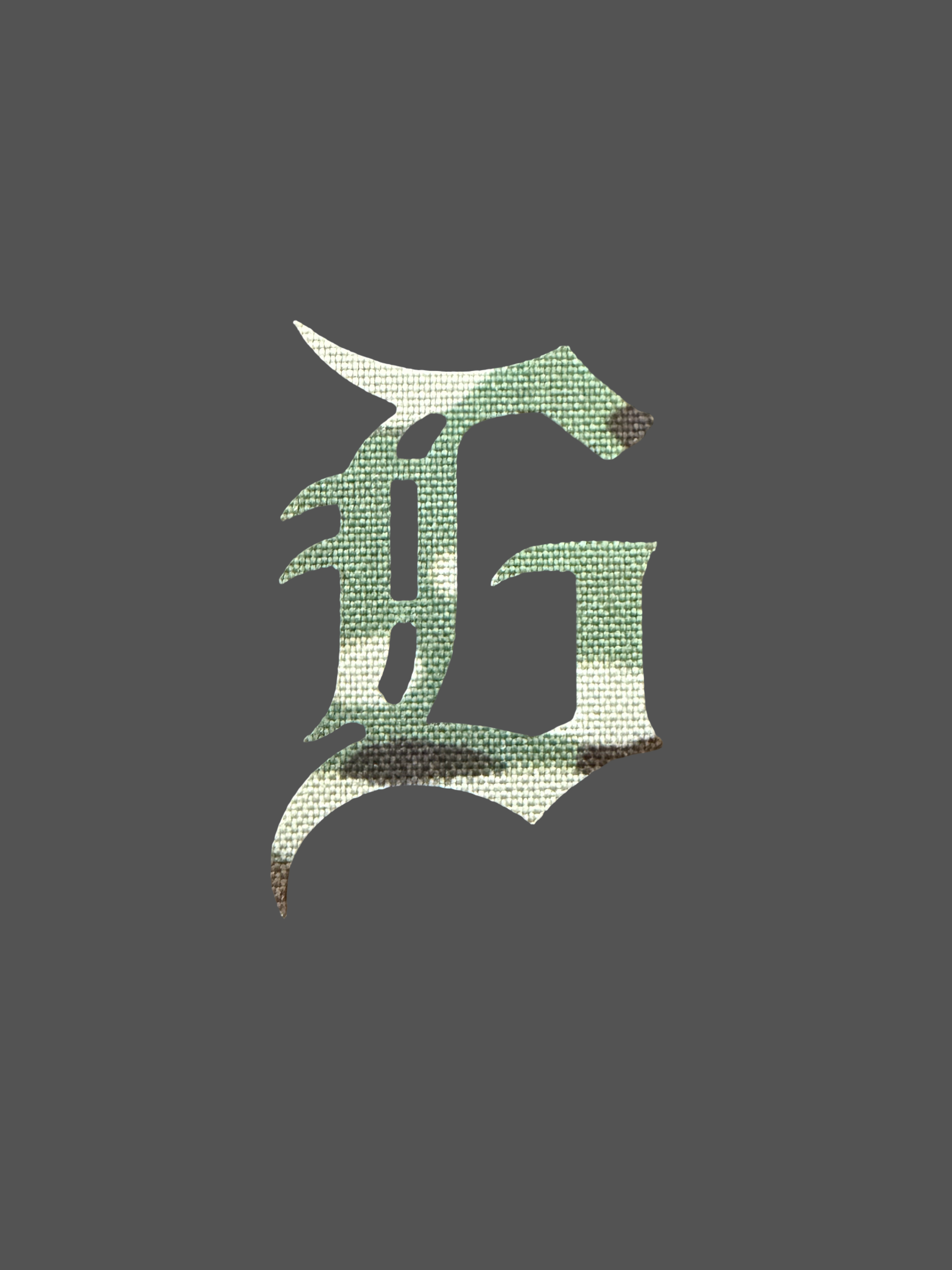 multicam laser cut "G" unit patch