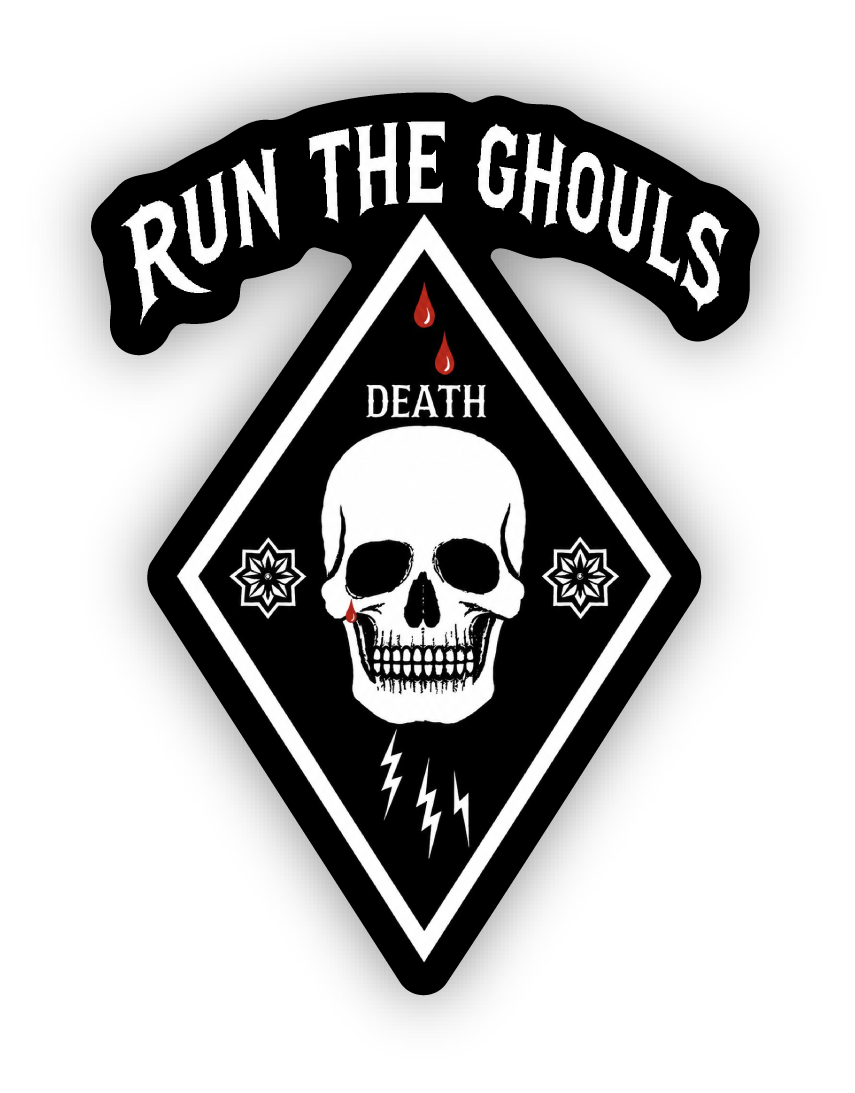 "Death" Sticker 3in